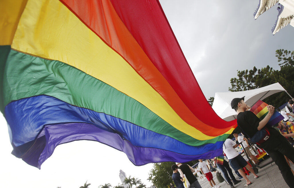 APTOPIX Taiwan Gay Parade